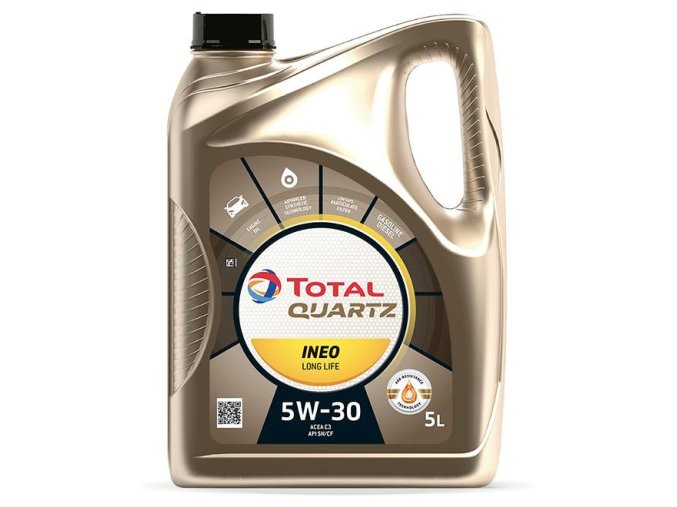 Total Quartz Ineo Long Life 5W-30 - 5 L motorový olej