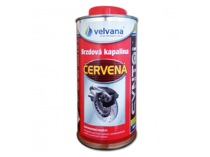 Velvana Syntol červený brzdová kvapalina - 500 ml