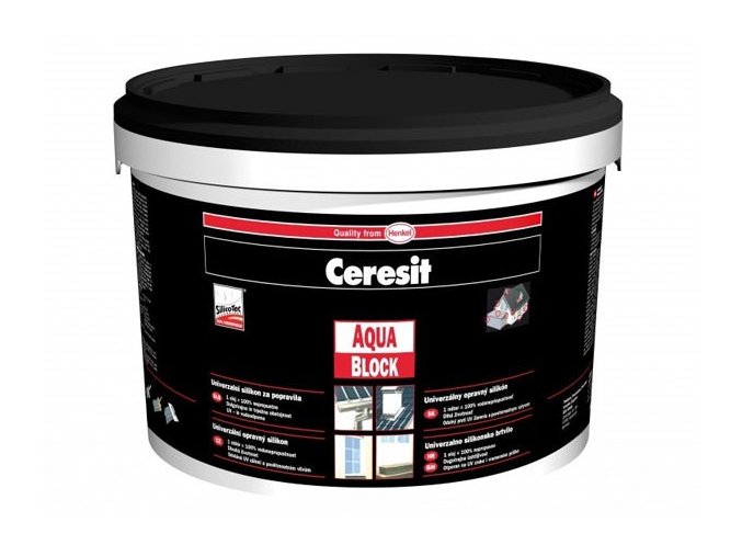 Ceresit CP 30 Aquablock vedierko - 1 kg čierna