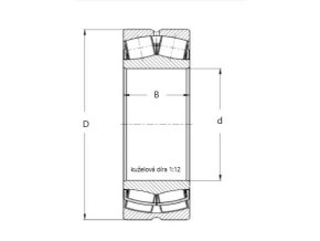 ZKL 22212 EKW33J C3 sudové ložisko