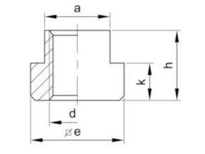 Matica do T drážky DIN 508 |10| M10x14