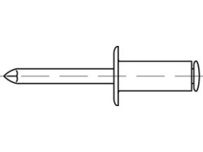 Trhací nit AL/ST 3,0x8