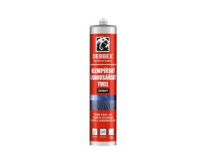 Den Braven Klempířský a karosářský tmel - 280 ml černá, kartuše _201025RL