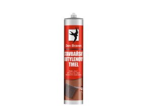 Den Braven Stavbařský butylenový tmel - 310 ml bílá, kartuše _10102RL