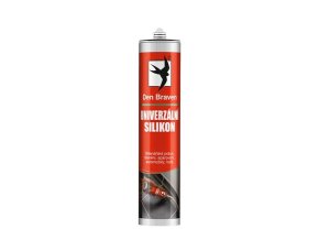 Den Braven Univerzální silikon - 280 ml hnědá, kartuše _30124RL