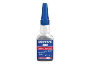 Loctite 480 - 20 g sekundové lepidlo čierne