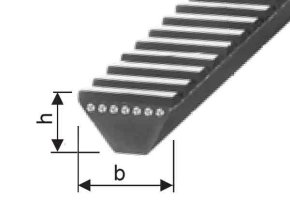 Klinový remeň 11M 2300 La optibelt WR