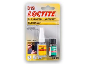 Loctite AA 319/7649 - 5 g/4 ml sada lepidlo sklo - kov