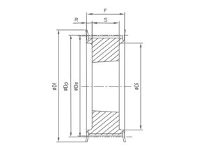 Remenica TB 28 8M 50 optibelt ZRS na Taper Lock