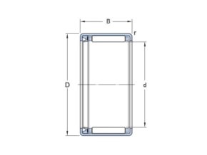 Ložisko HK 1414 RS SKF