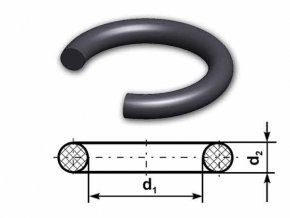 O-krúžok EPDM 70 ShA 9,19x2,62 Dichtomatik