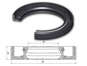 Gufero 10x22x6 NBR-WAS Dichtomatik