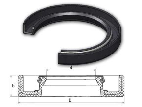 Gufero 12x35x7 NBR-WA Dichtomatik