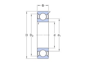 SKF 639/3-2Z guličkové ložisko