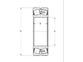 ZKL 22318 W33M súdečkové ložisko