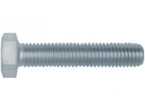 Skrutka šesťhranná celý závit DIN 933 M22x110-8.8 pozink