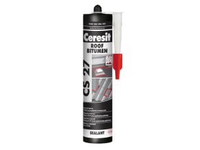 Ceresit CS 27 - 280 ml bitúmenový tmel čierny