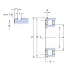 SKF 6304-2ZNR guličkové ložisko