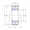 SKF 3203 ATN9 guličkové ložisko s kosouhlým stykom