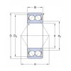 SKF 3204 A-2ZTN9/MT33 guličkové ložisko s kosouhlým stykom