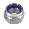 Matica šesťhranná poistná UNC 3/8" pozink
