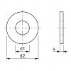 Podložka pre drevené konštrukcie DIN 440R M10 / 11,0 nerez A2