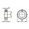Nastavovací krúžok DIN 705A 4x8x5 pozink