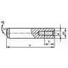 Kolík valcový kalený vnútorný závit DIN 7979D 10x90 m6