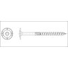 Vrut konštrukčná tanierová hlava TORX30 6,0x220 zinok biely