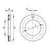 SKF PCMW 102001.5 E axiálny klzný krúžok, oceľ-PTFE