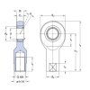 SKF SI 6 E kĺbová hlavica