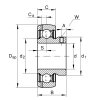 INA AY20-XL-NPP-B upínacie ložisko