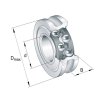 INA LFR 50/8-6 2Z ložisková kladka