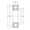 SKF 6204-2Z/VA228 guličkové ložisko