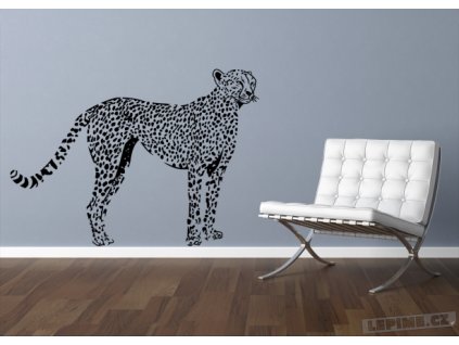 Gepard (Barva 070 - Černá, Velikost 70x50cm, Varianta Levá)