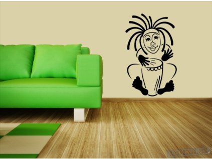 Rastaman (Barva 070 - Černá, Velikost 50x80cm)