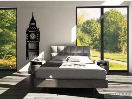Big Ben (Barva 070 - Černá, Velikost 45x150cm)