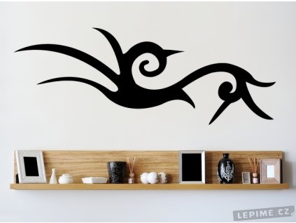 Ornament (Barva 070 - Černá, Velikost 100x40cm)