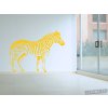 Zebra (Barva 070 - Černá, Velikost 70x50cm, Varianta Levá)