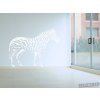 Zebra (Barva 070 - Černá, Velikost 70x50cm, Varianta Levá)