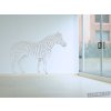 Zebra (Barva 070 - Černá, Velikost 70x50cm, Varianta Levá)