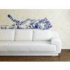 Ležící tygr (Barva 070 - Černá, Velikost 100x35cm, Varianta Levá)