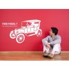 Ford Model T (Barva 070 - Černá, Velikost 150x110cm)