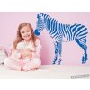Zebra 2 (Barva 070 - Černá, Velikost 80X80cm, Varianta Levá)