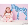 Zebra 2 (Barva 070 - Černá, Velikost 80X80cm, Varianta Levá)