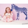 Zebra 2 (Barva 070 - Černá, Velikost 80X80cm, Varianta Levá)