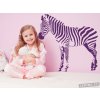 Zebra 2 (Barva 070 - Černá, Velikost 80X80cm, Varianta Levá)