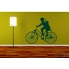 Děti na kole (Barva 070 - Černá, Velikost 100x90cm, Varianta Levá)