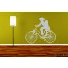 Děti na kole (Barva 070 - Černá, Velikost 100x90cm, Varianta Levá)
