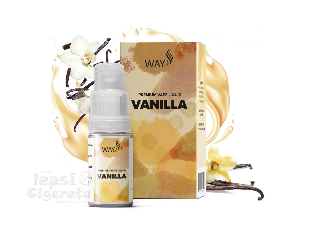 liquid way to vape vanilla 10ml 0mg